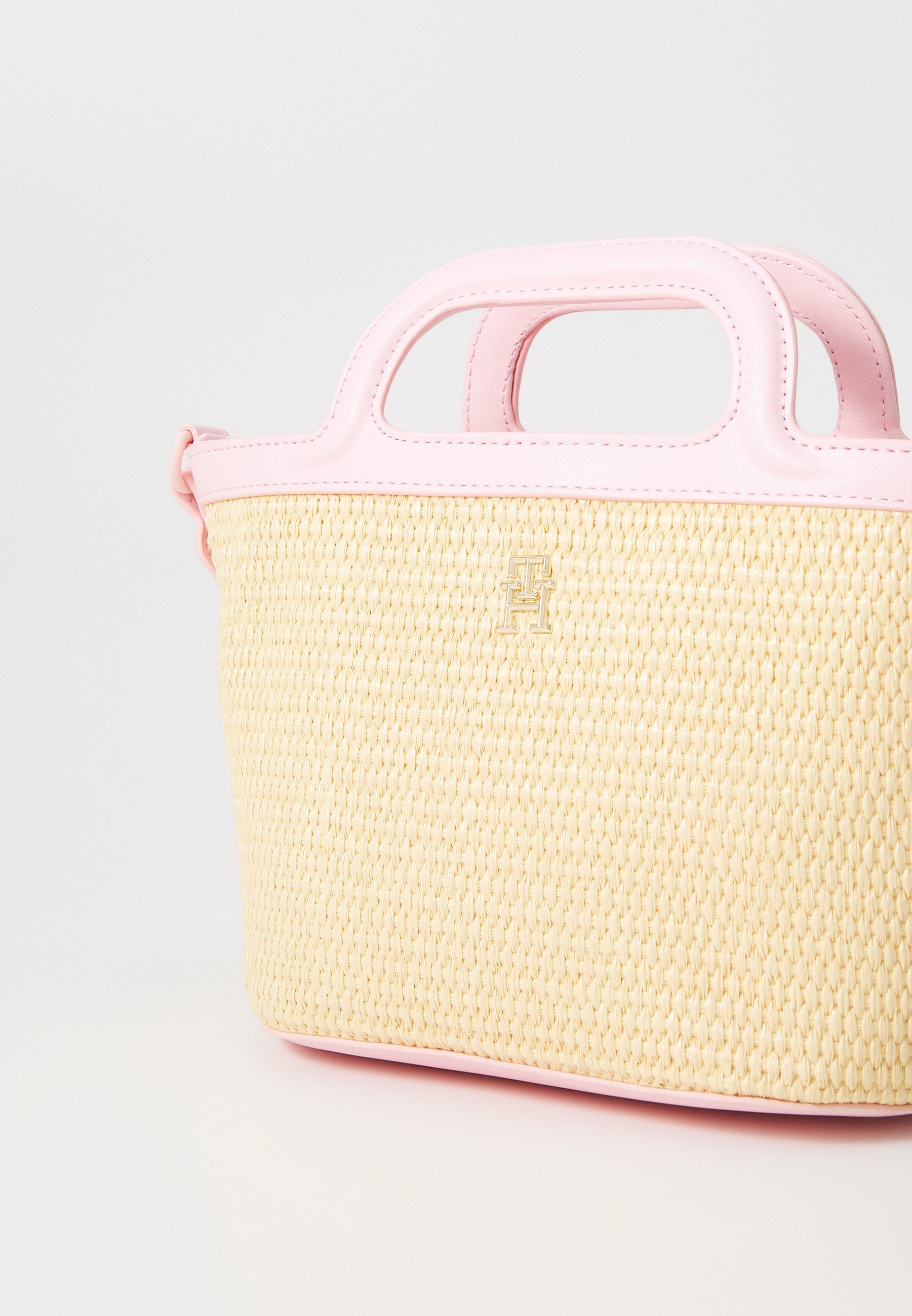 Sac bandoulière unisexe Tommy Hilfiger SUMMER PREP BASKET CROSSOVER - rose précieux