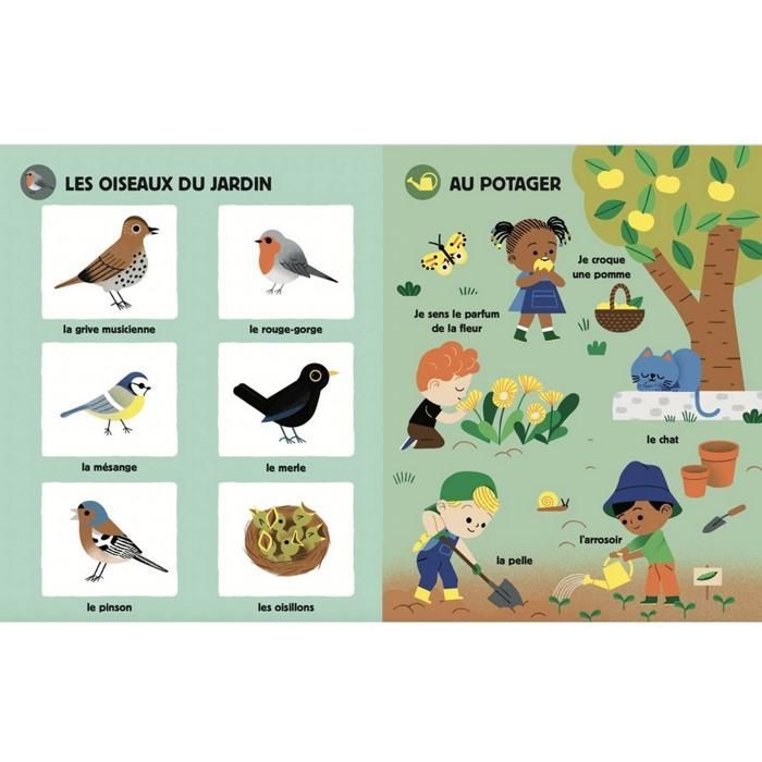 Meu livro ilustrado sonoro. A natureza e eu.