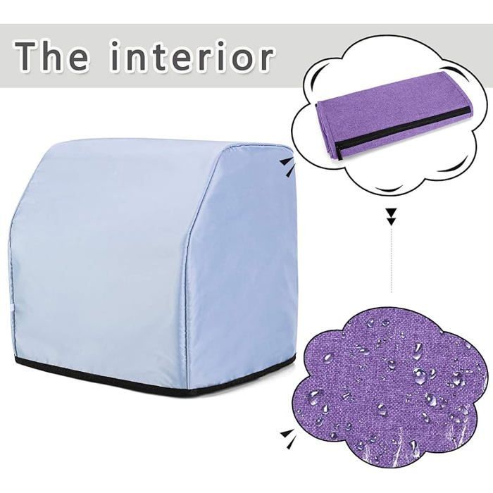 Housse de protection anti-poussière pour surjeteuse - Violet MACHINE A COUDRE