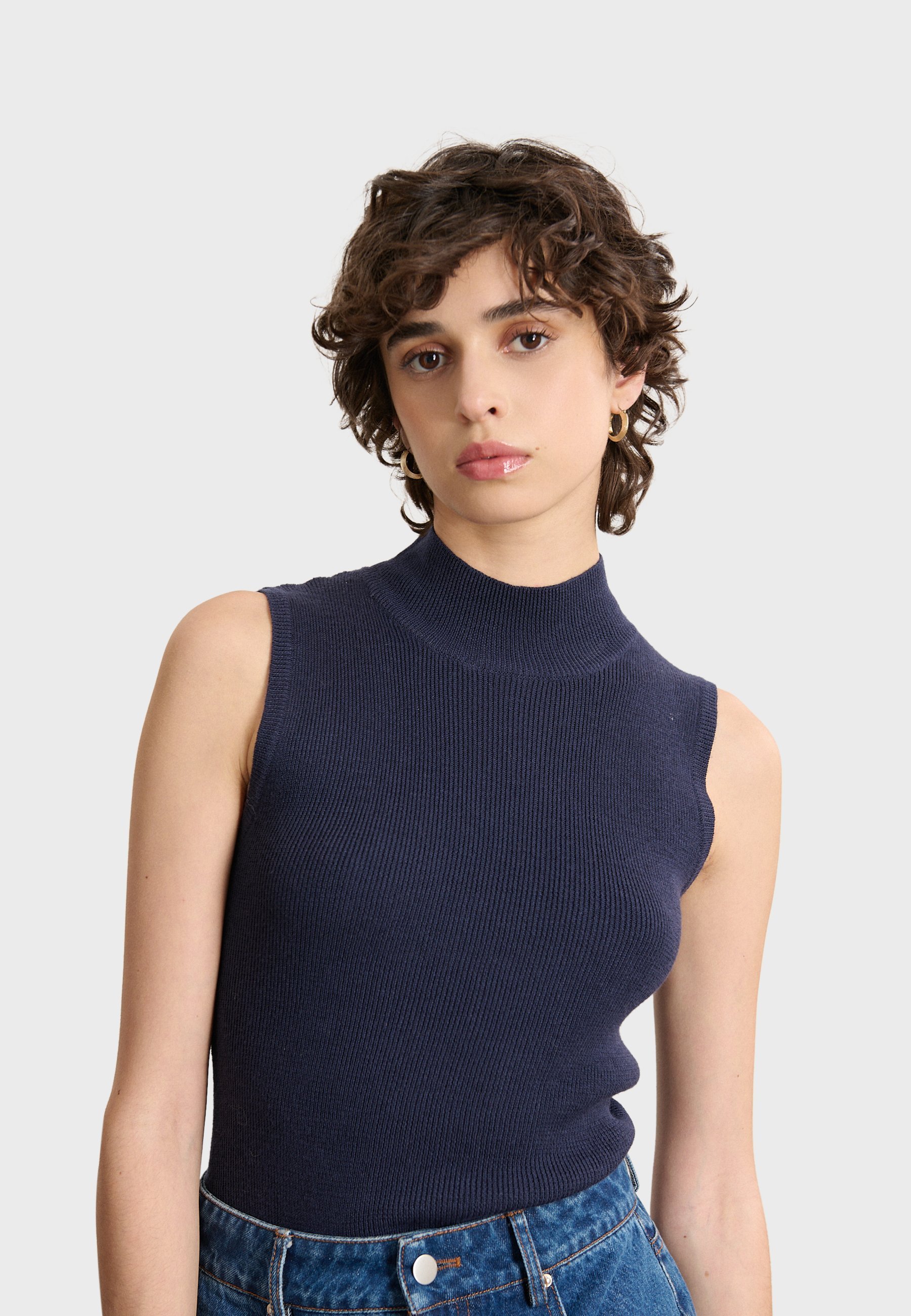 Garance Paris trui - marineblauw