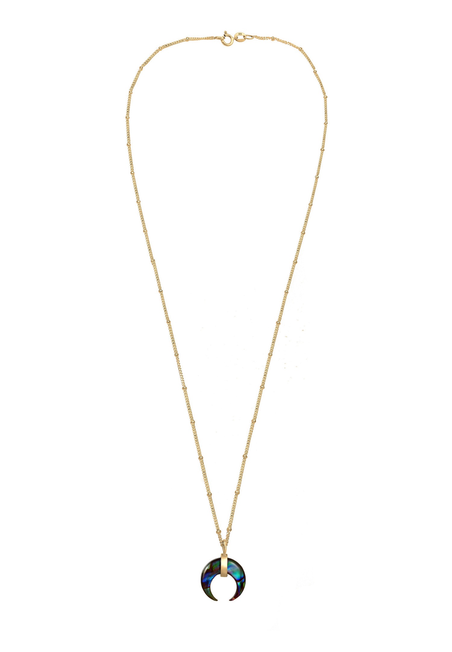 Elli Femme - Plaqué Or Argent (925/1000) Ormeau