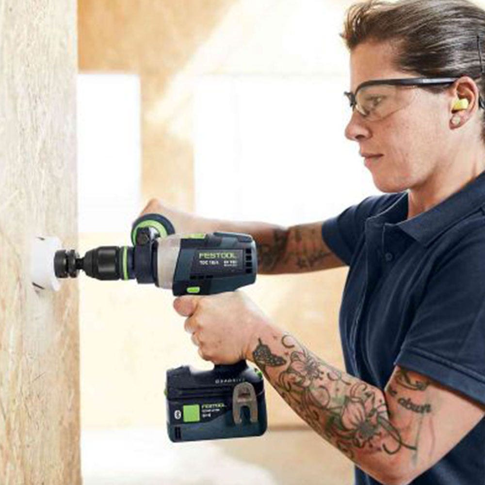 FESTOOL 18V 2 x 5,2 Ah 13mm TDC Bohrschrauber-Set 577284