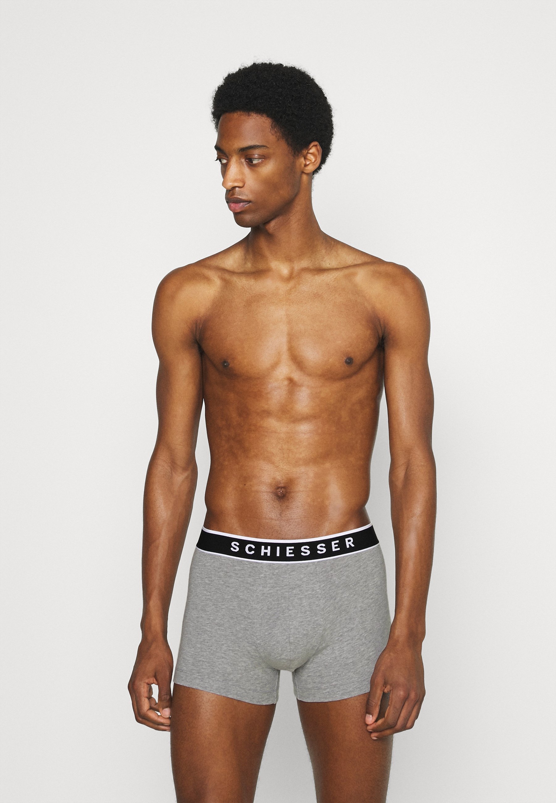 Schiesser 3PACK - Boxer - grau-meliert