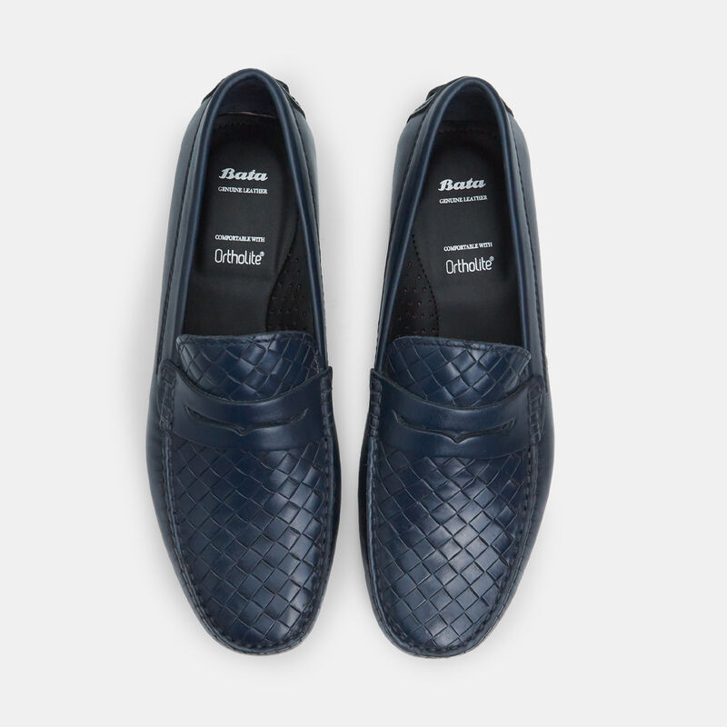 BATA Herrloafers i Läder