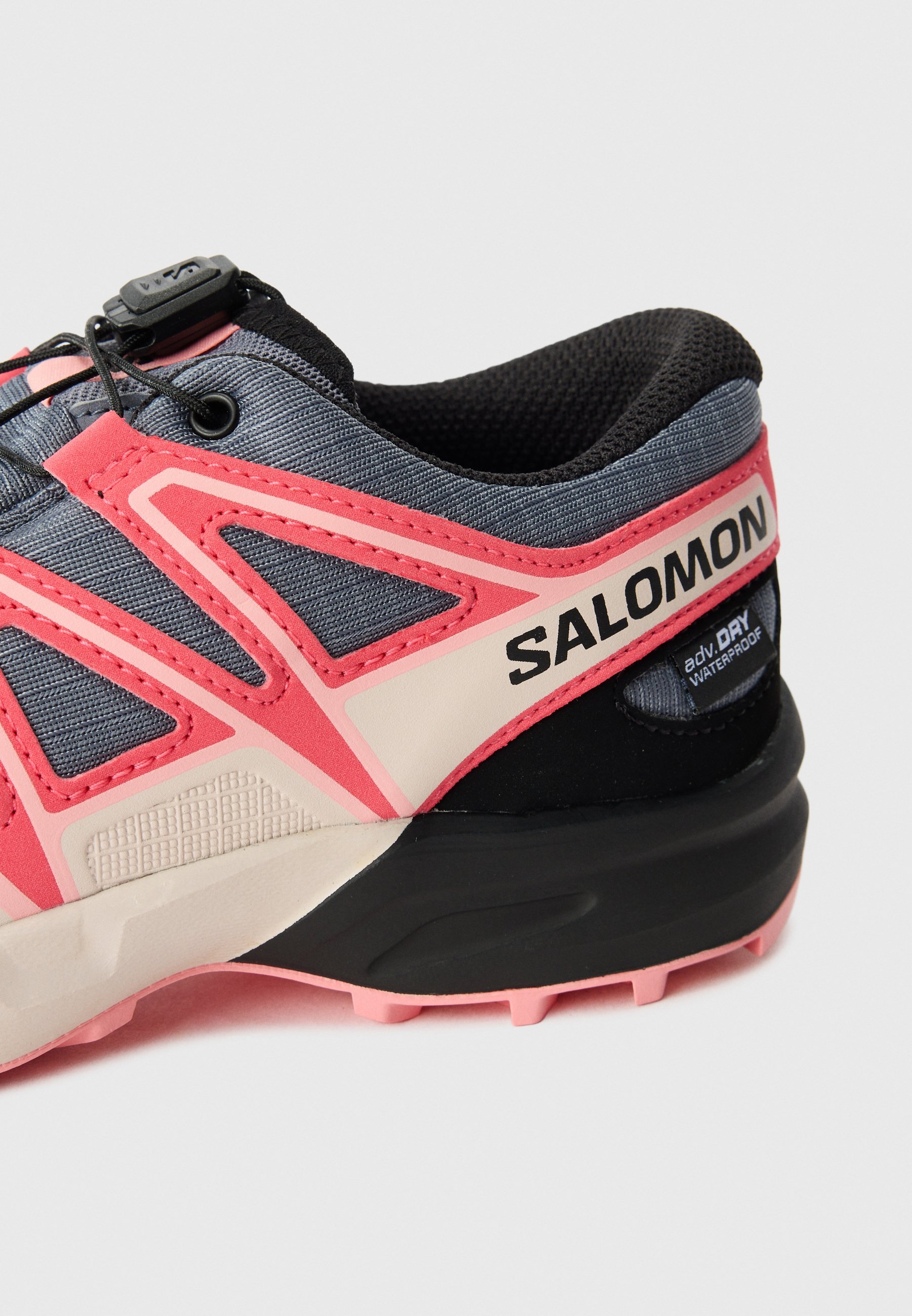 Salomon SPEEDCROSS UNISEX - Trekingové boty - black/white/grey