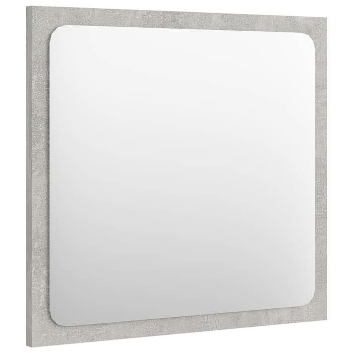 Grijze 3-delige badkamermeubelset, SARAZYJ, MODERN TOILET CABINET, betongrijs E1270