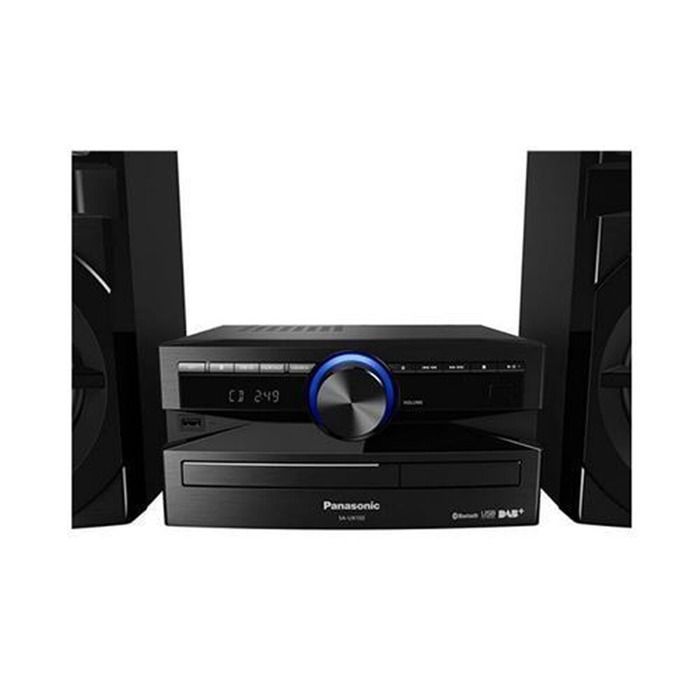 Mini sistema Panasonic SC-UX102E-K - Lettore CD/MP3 - Radio digitale DAB/DAB+/FM - Bluetooth - Nero