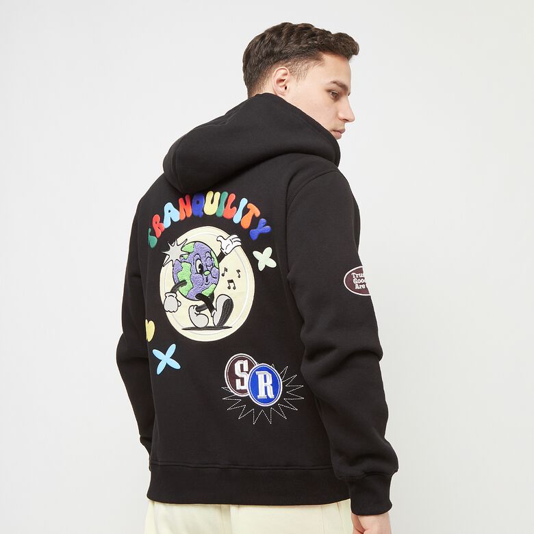 Sudadera con capucha estampada