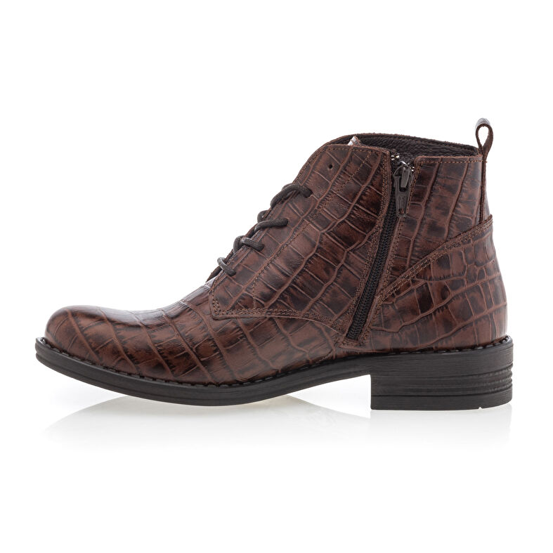 Braune Damenstiefel / Stiefeletten