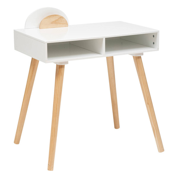 Biurko dziecięce GALIP, skandynawskie, wys. 75 cm