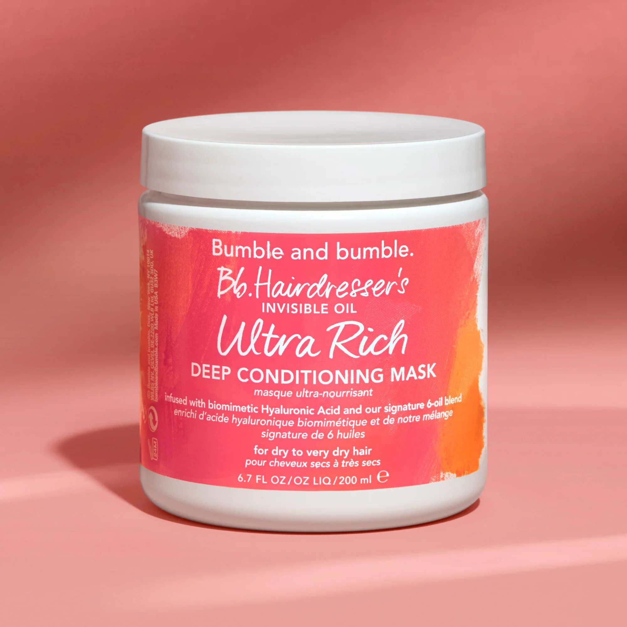 Hairdresser's Invisible Oil Ultra Rich Deep Conditioning Mask - Maschera Idratante Capelli, Maschera Nutriente Capelli