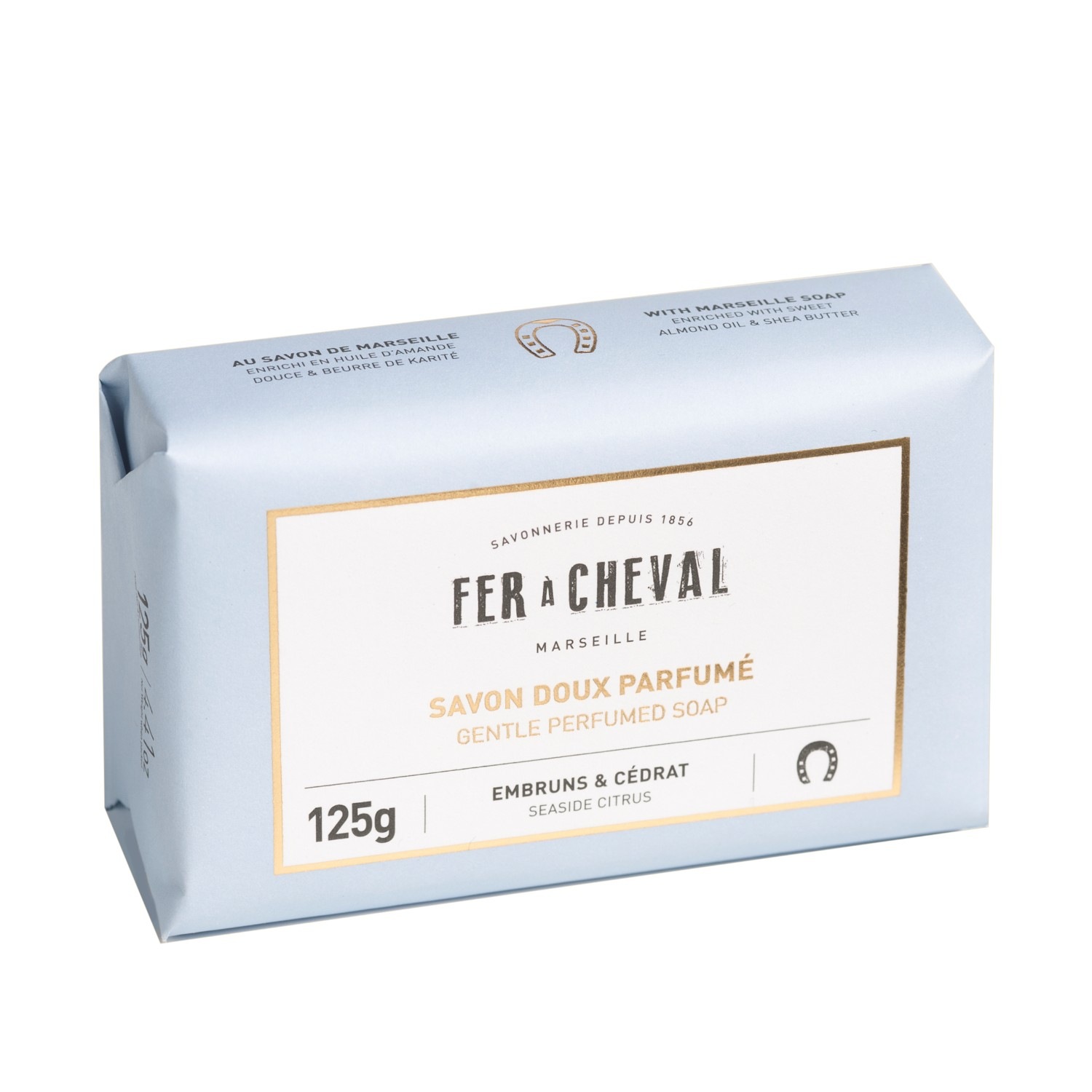 Fer à Cheval Savon Doux parfumé Embrun et cédrat