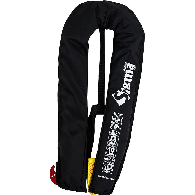 Lalizas Autovest Sigma 40–120 kg, svart