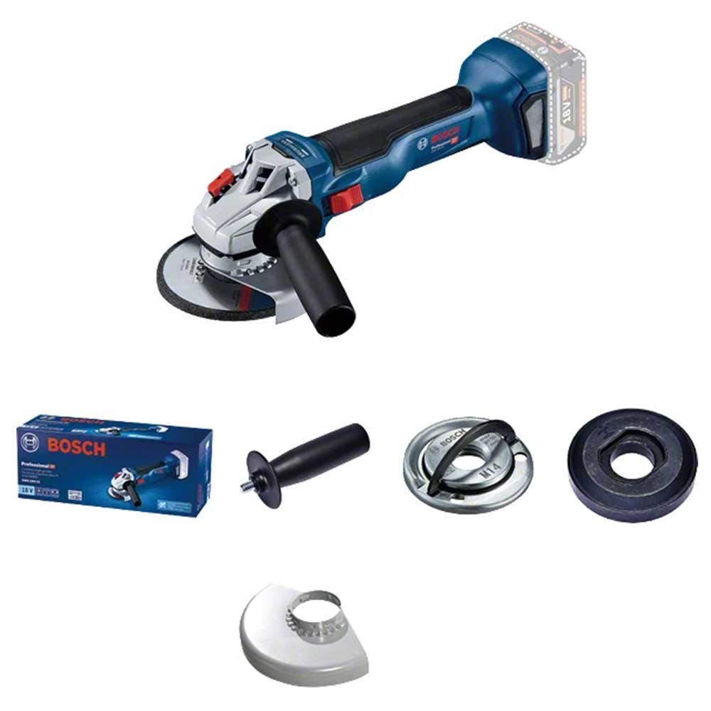 Esmerilhadeira angular sem escova BOSCH 18V 125mm Skin GWS 18V-10 06019J4002