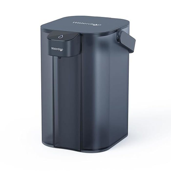 Waterdrop Carafe Filtrante Èlectrique Instantanée 3,5 L, Système d'Eau Potable Extérieur, Bleu (avec Filtre de 1 757L)