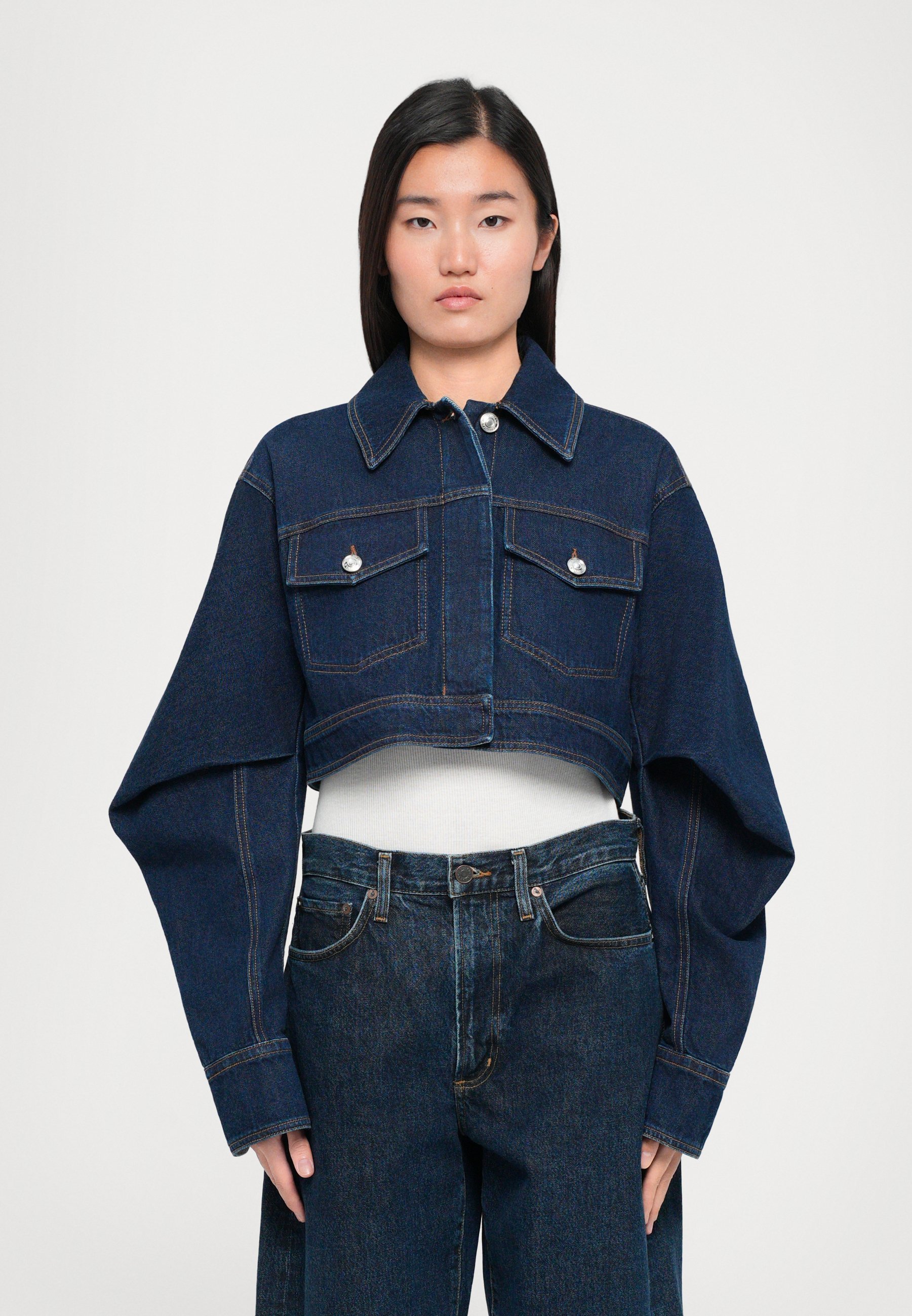 Sportmax SIR - Veste en jean - blu notte