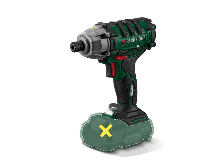 Parafusadeira de impacto sem fio PARKSIDE® PDSSA 20-Li B2, 20 V