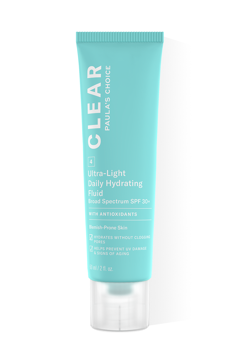 Clear Ultra-Light hidratáló folyadék napi használatra SPF30 60 ml - Paula's Choice