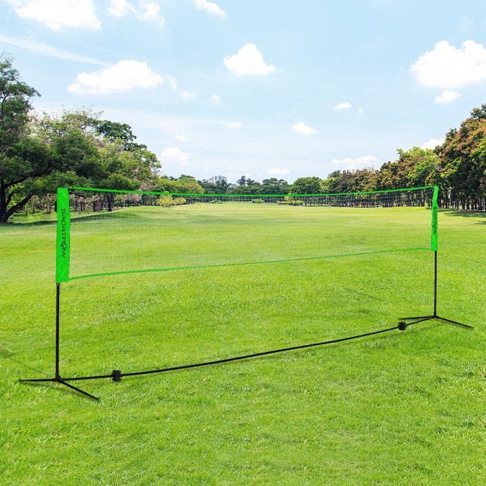 SPORTNOW - Ensemble set complet de badminton - PE - 510x103x155cm - Multicolore