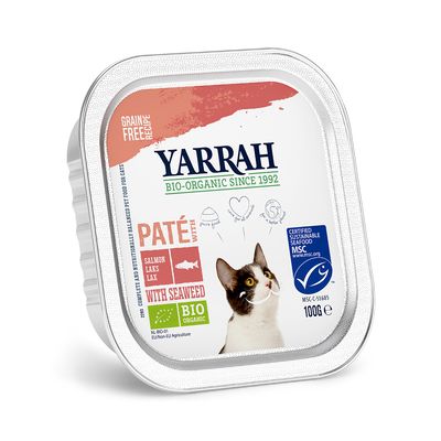 Paté biologico Yarrah 6 x 100 g