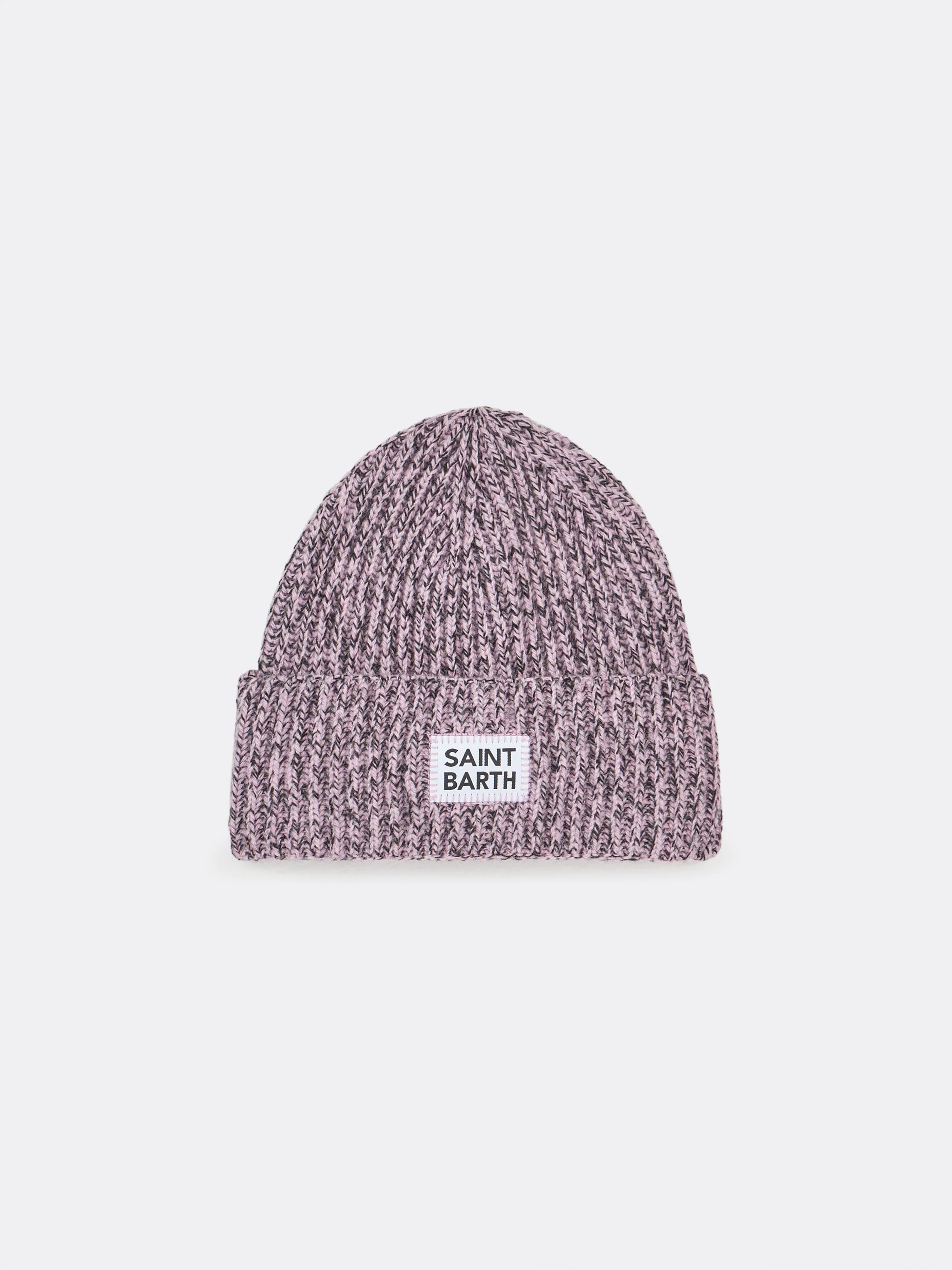 Dameshoed in wit en roze met borduursel van Saint Barth