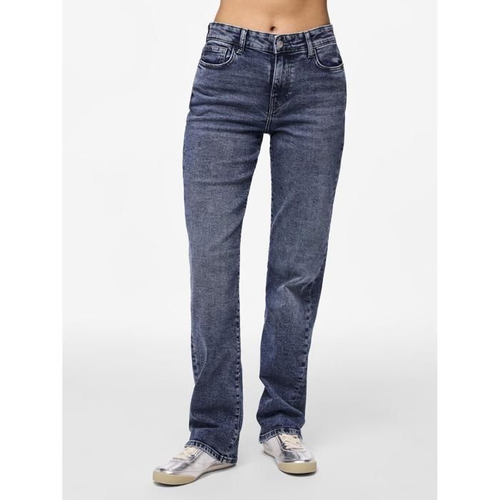 Women's Straight Leg Jeans Pieces Kelly Mw