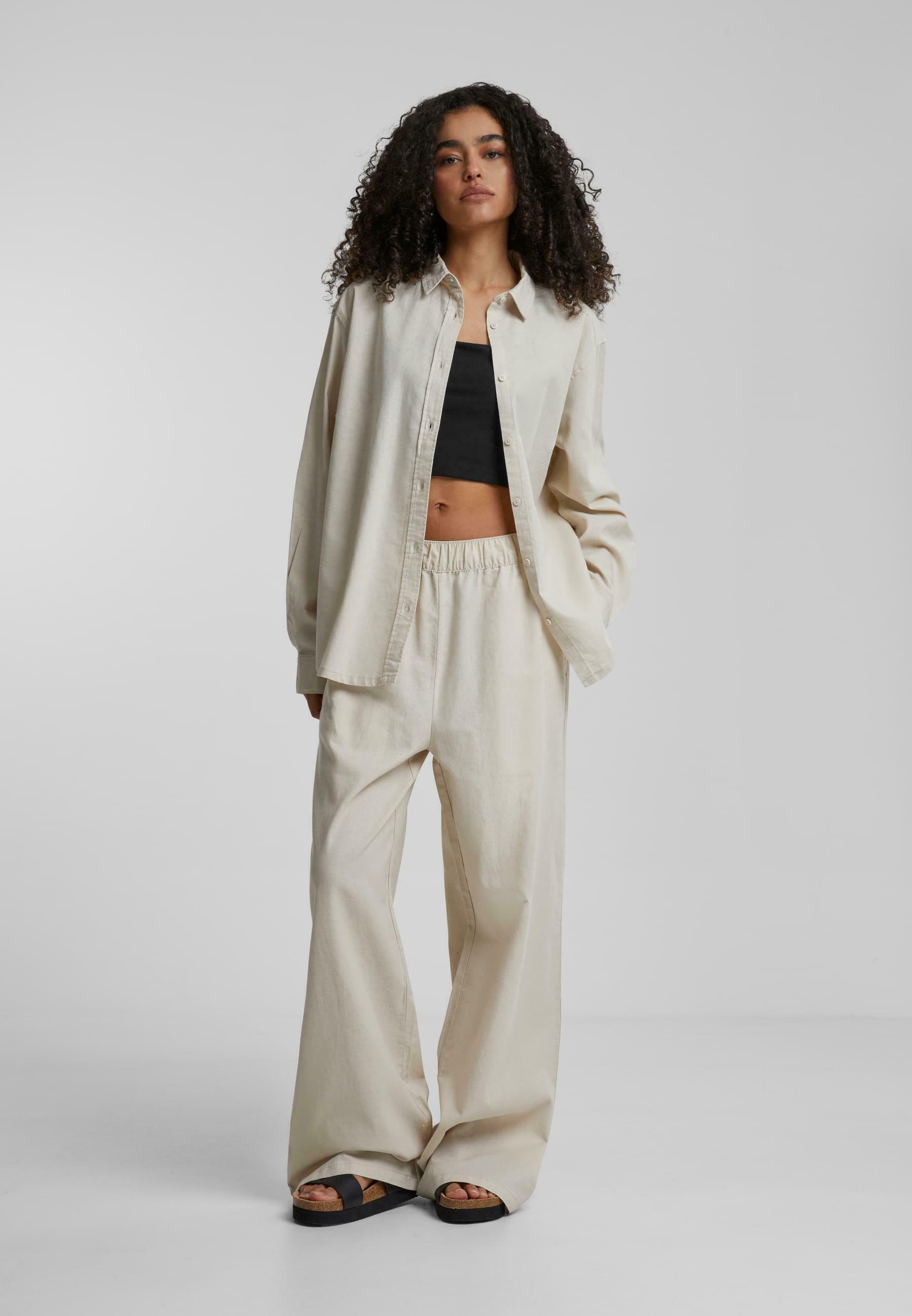 Halenka s knoflíky Urban Classics - softseagrass