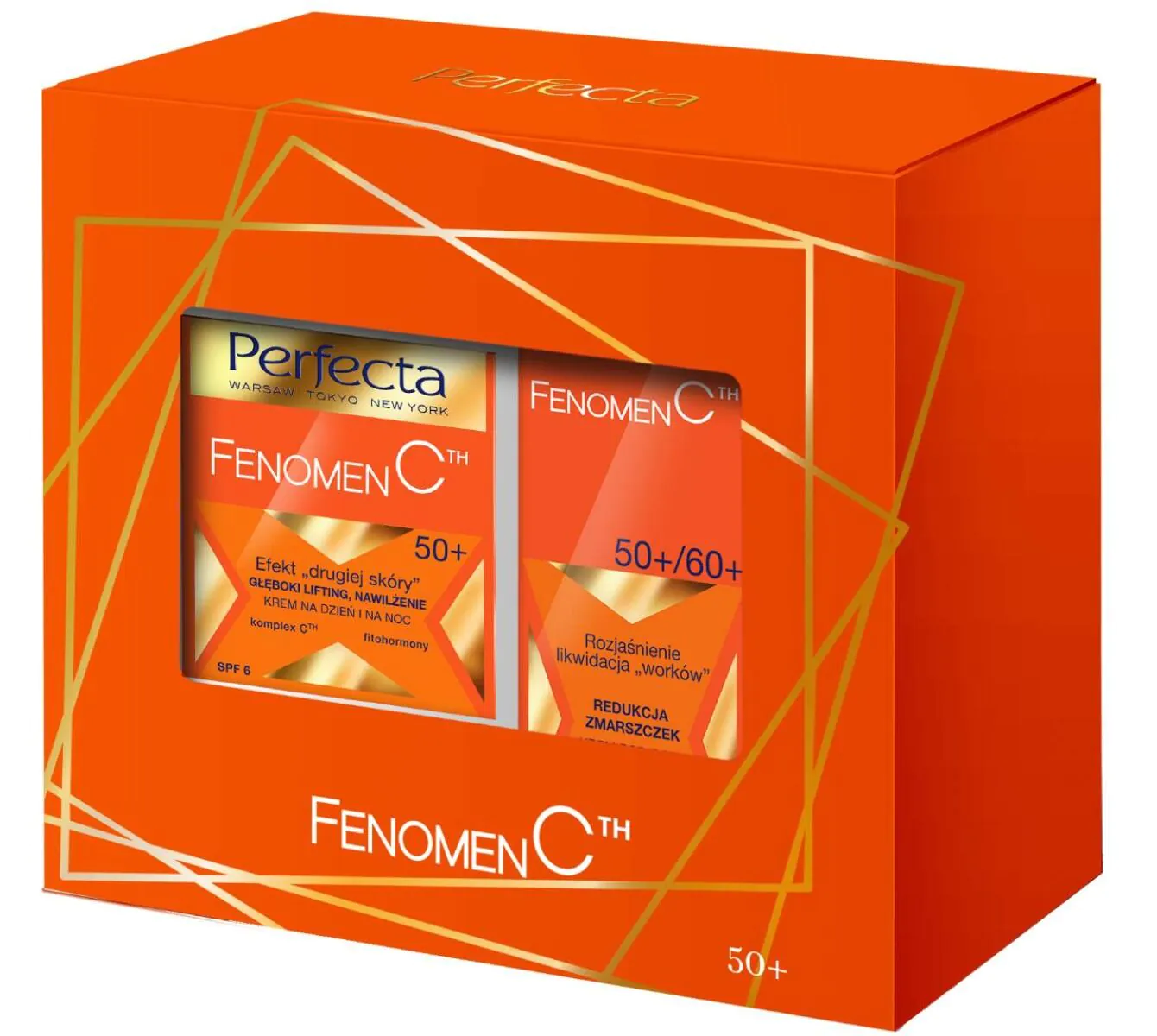 Perfecta Fenomen C 50+ (Krem do twarzy + Krem pod oczy )