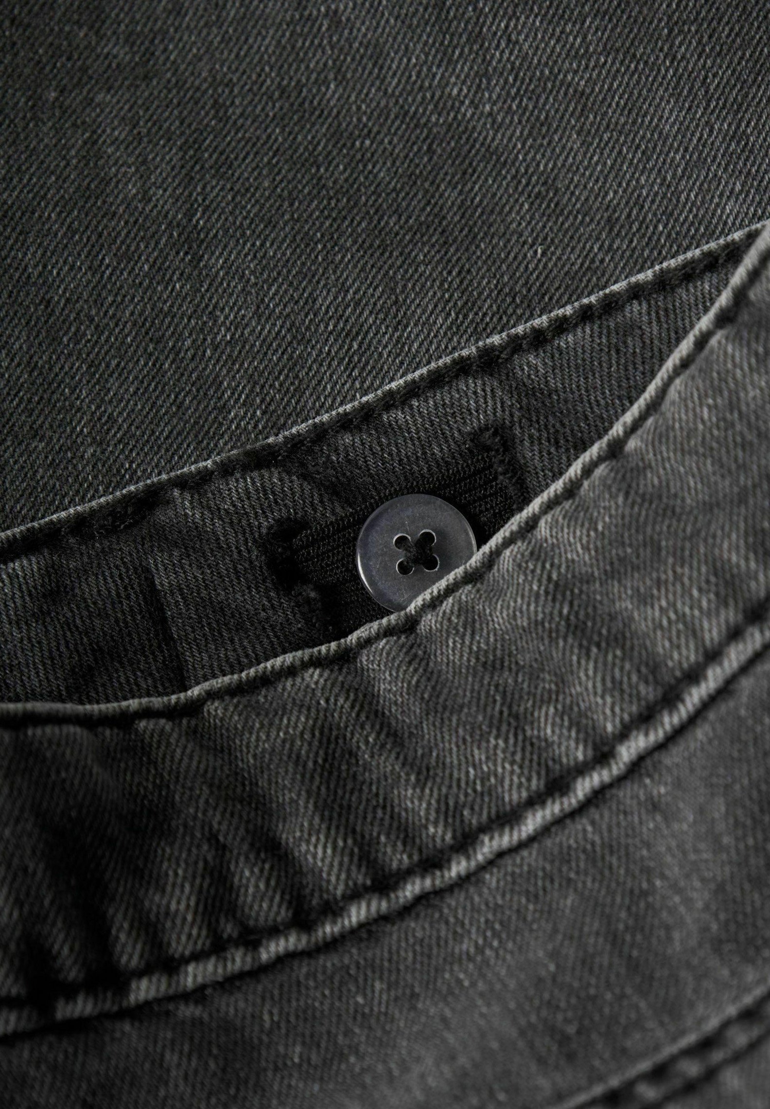 TWO SOON Denim shorts - donkergrijze denim