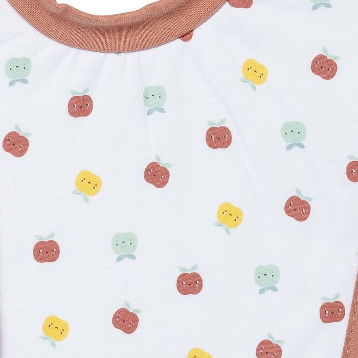 Babycalin - Set di 2 bavaglini con apertura per la testa, 6 mesi - Smoothie