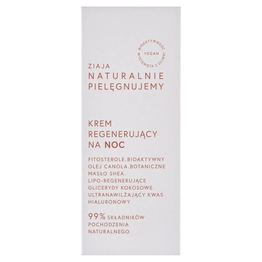 Ziaja Naturalnie Pielęgnujemy Krem nawilżający na noc