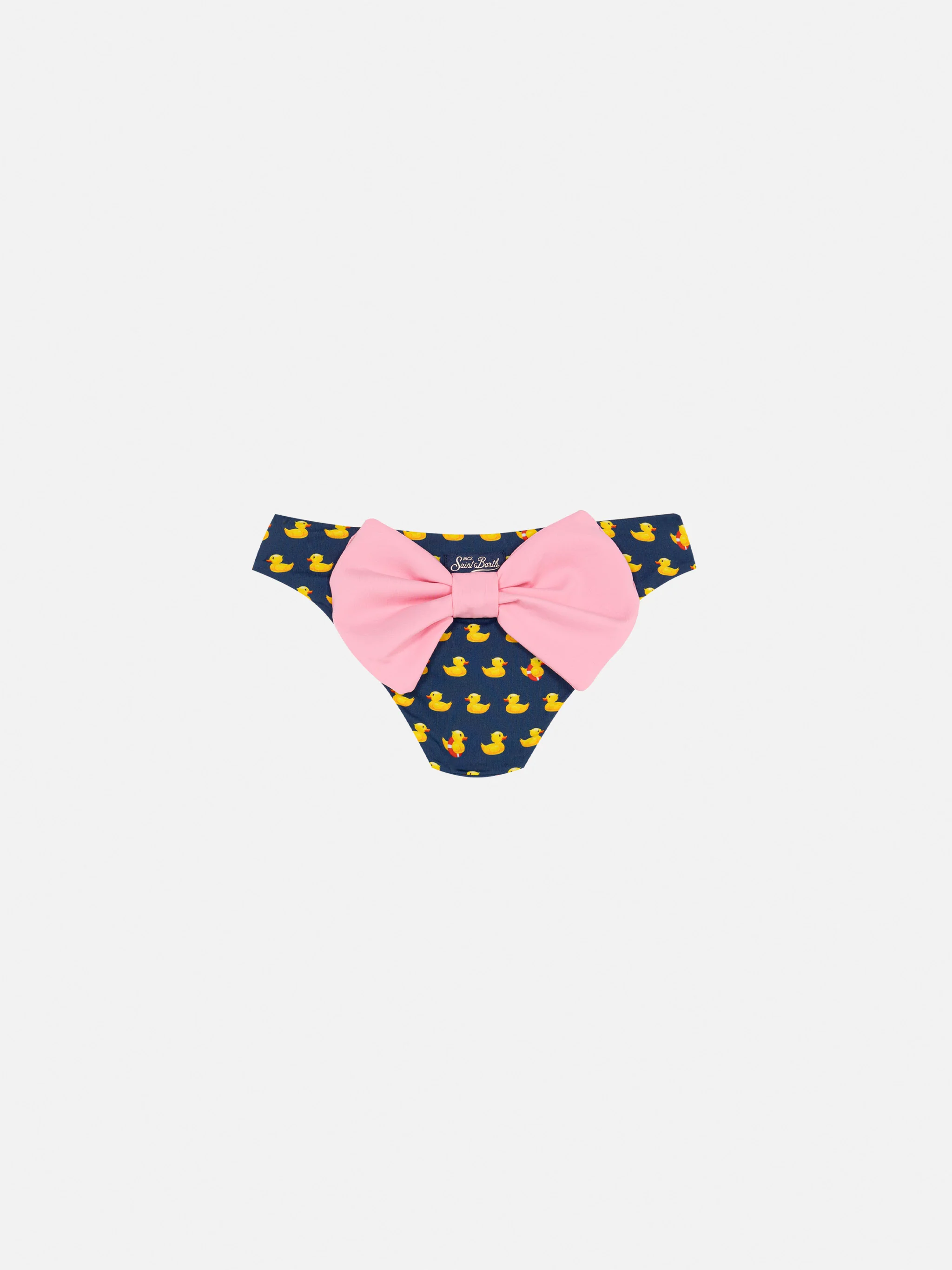Slip da merrie Madame met fiocco en stampa paperelle