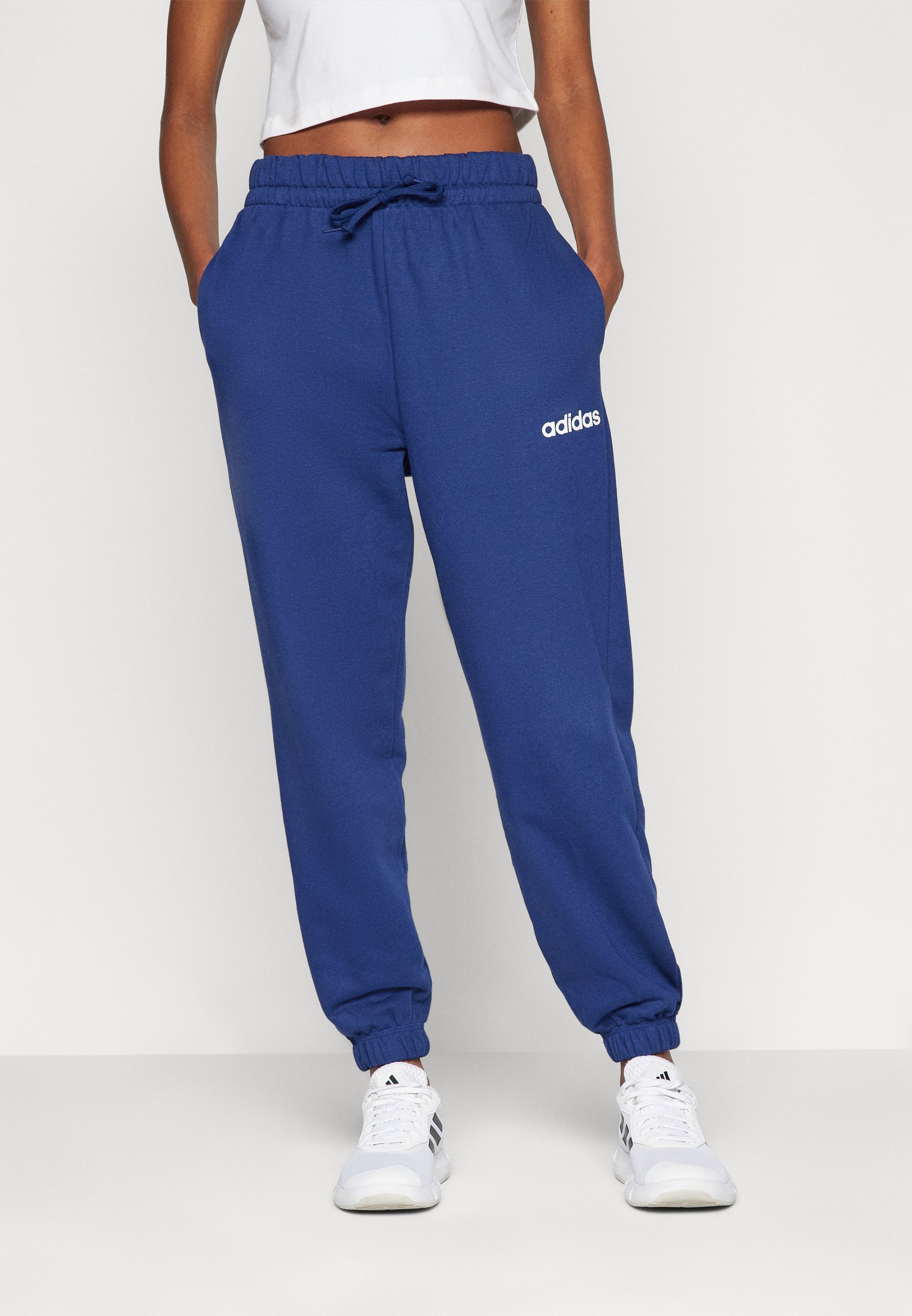 adidas Sportswear trainingsbroek - donkerblauw/wit