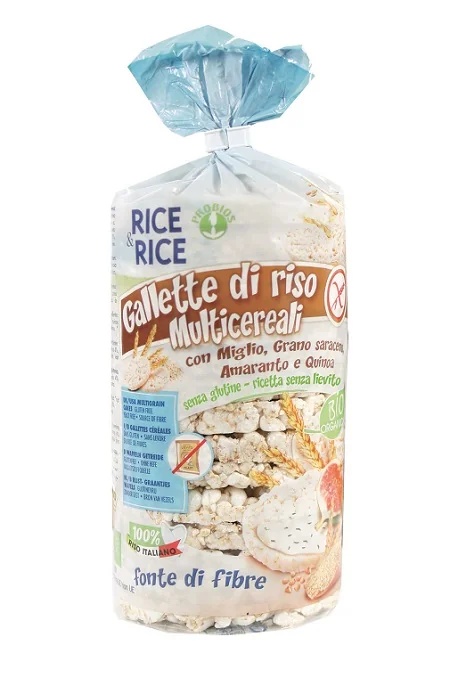 PROBIOS Rice&Rice Bio-Mehrkorn-Reiswaffeln, glutenfrei, 100 g