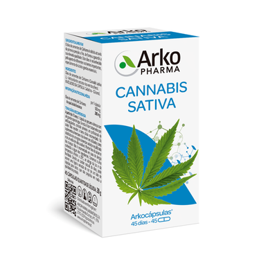 Arkocaps Idegrendszeri Táplálékkiegészítő Cannabis Sativa 45 kapszula 45 kapszula