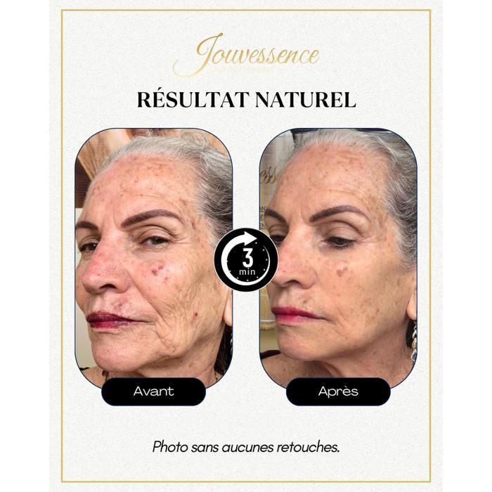 JOUVESSENCE Instant Anti-Wrinkle Serum – Kiinteyttävä vaikutus 3 minuutissa – Silottaa ryppyjä ja turvotusta – Kestää 10 tuntia – Kollageeni – Kasvot ja silmänympärysiho 15ml