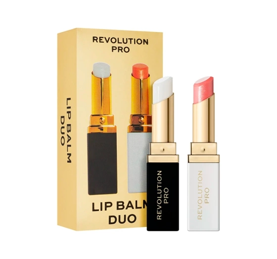 Revolution Pro Lip Balm Duo zestaw balsamów do ust 2 x 2,7g