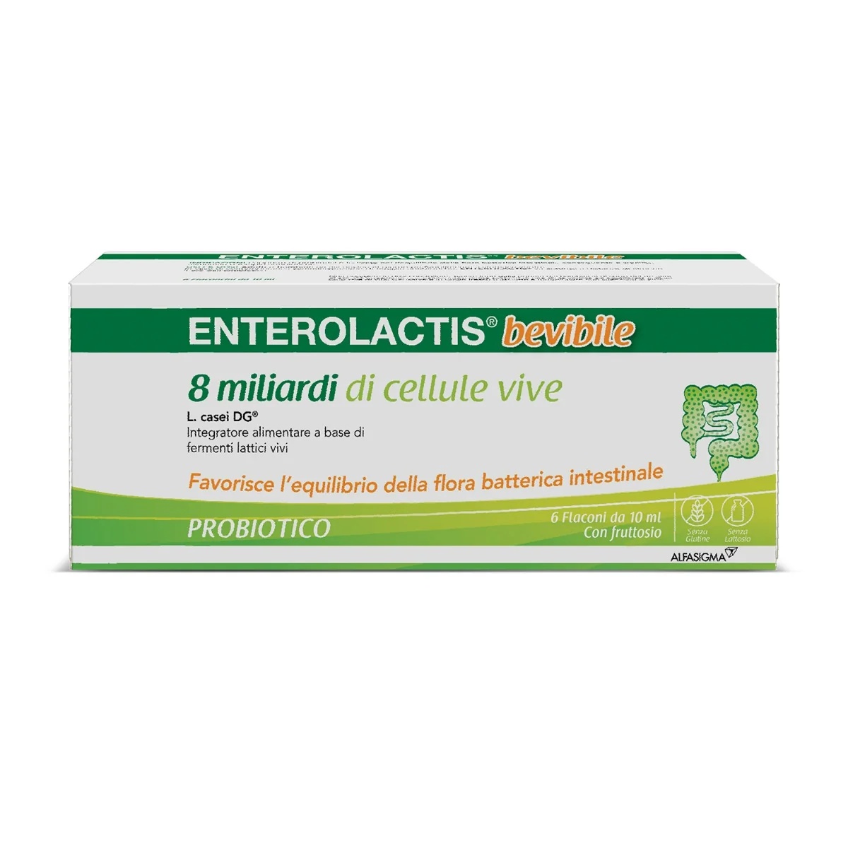 ENTEROLACTIS Enterolactis Solução oral 6 frascos x 10 ml