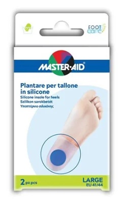 Silikonski ščitniki za pete MASTER AID M-Aid, velikost L, 2 kosa