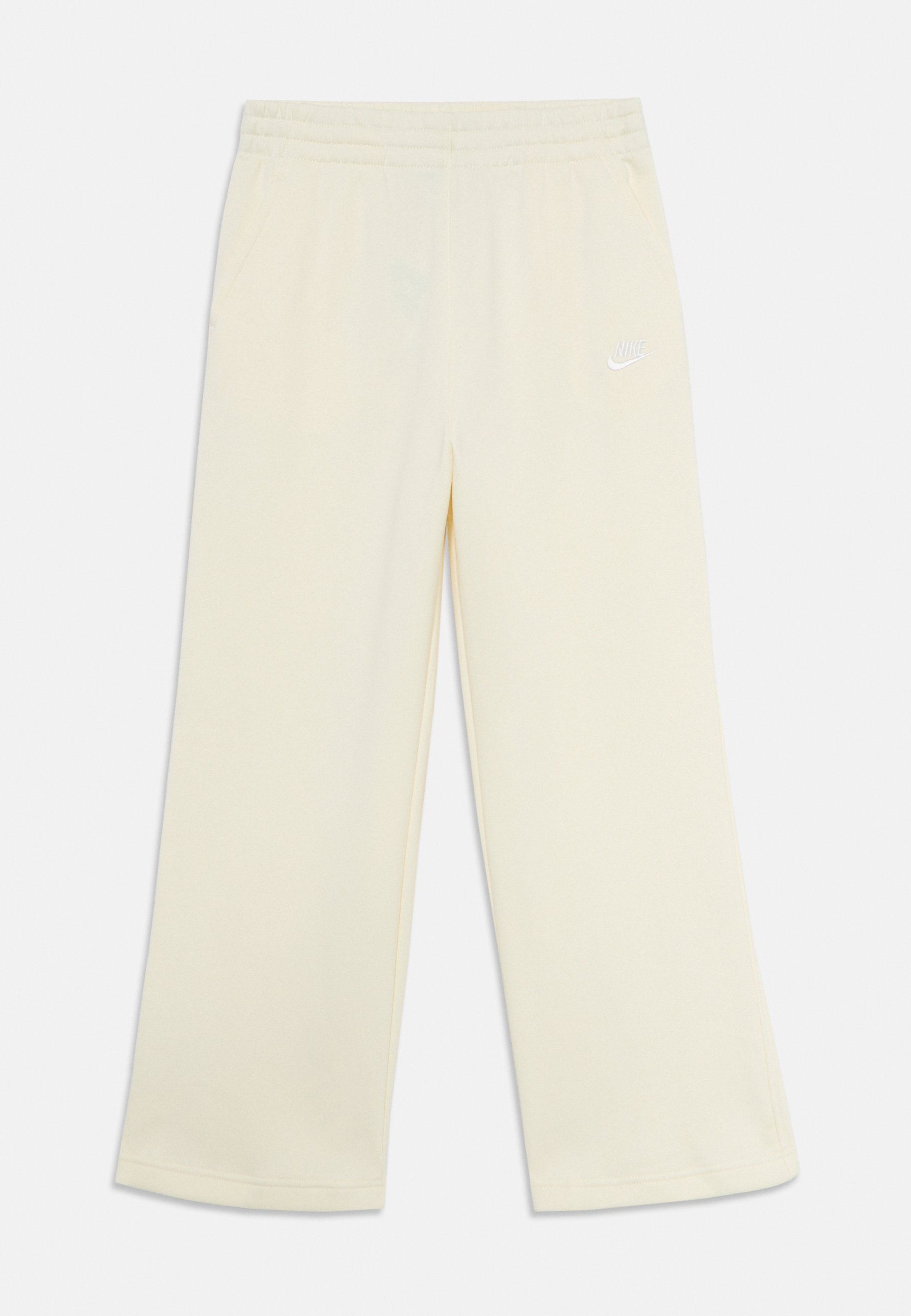 Nike Sportswear CLUB UNISEX - Spodnie dresowe - miękkie perłowe/białe