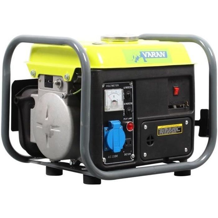 Gerador portátil - VARAN - 750W - 1 x 230V - 1 x 12VDC - Compacto e leve