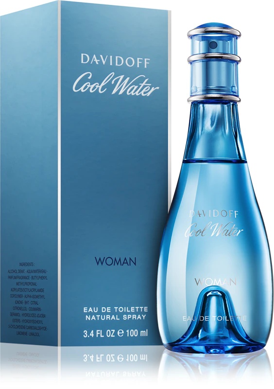 Davidoff Cool Water Woman tualetinis vanduo moterims