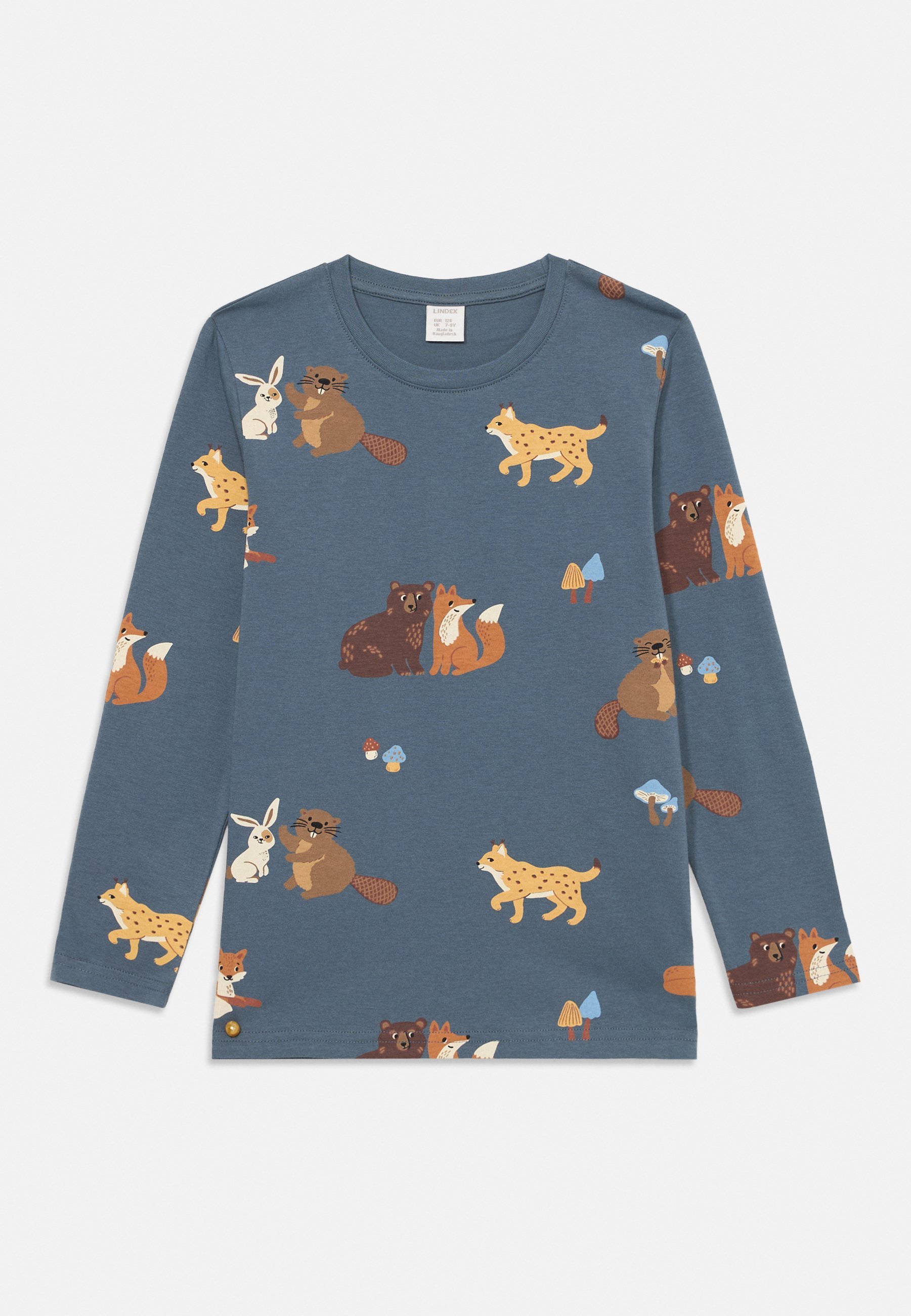 Maglia a maniche lunghe Lindex FOREST UNISEX - blu polvere scuro