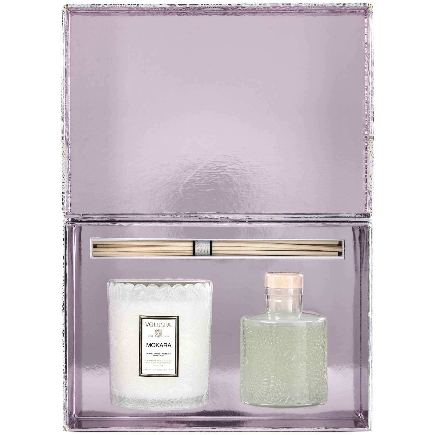 VOLUSPA Bougie et diffuseur de parfum MOKARA