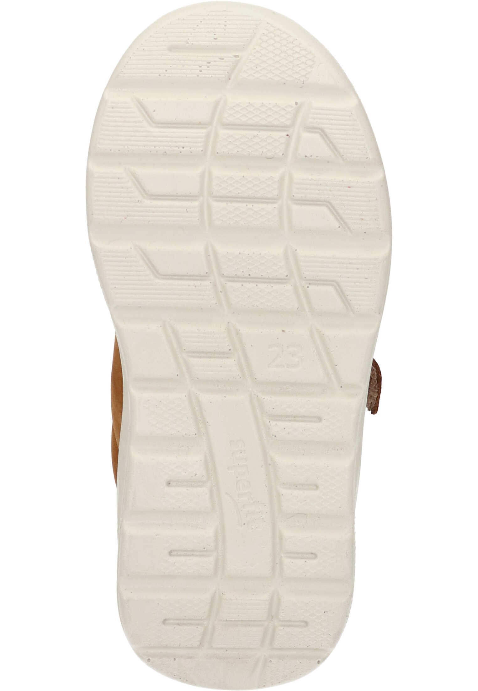 Superfit BREEZE - Scarpe da ginnastica - marrone/giallo