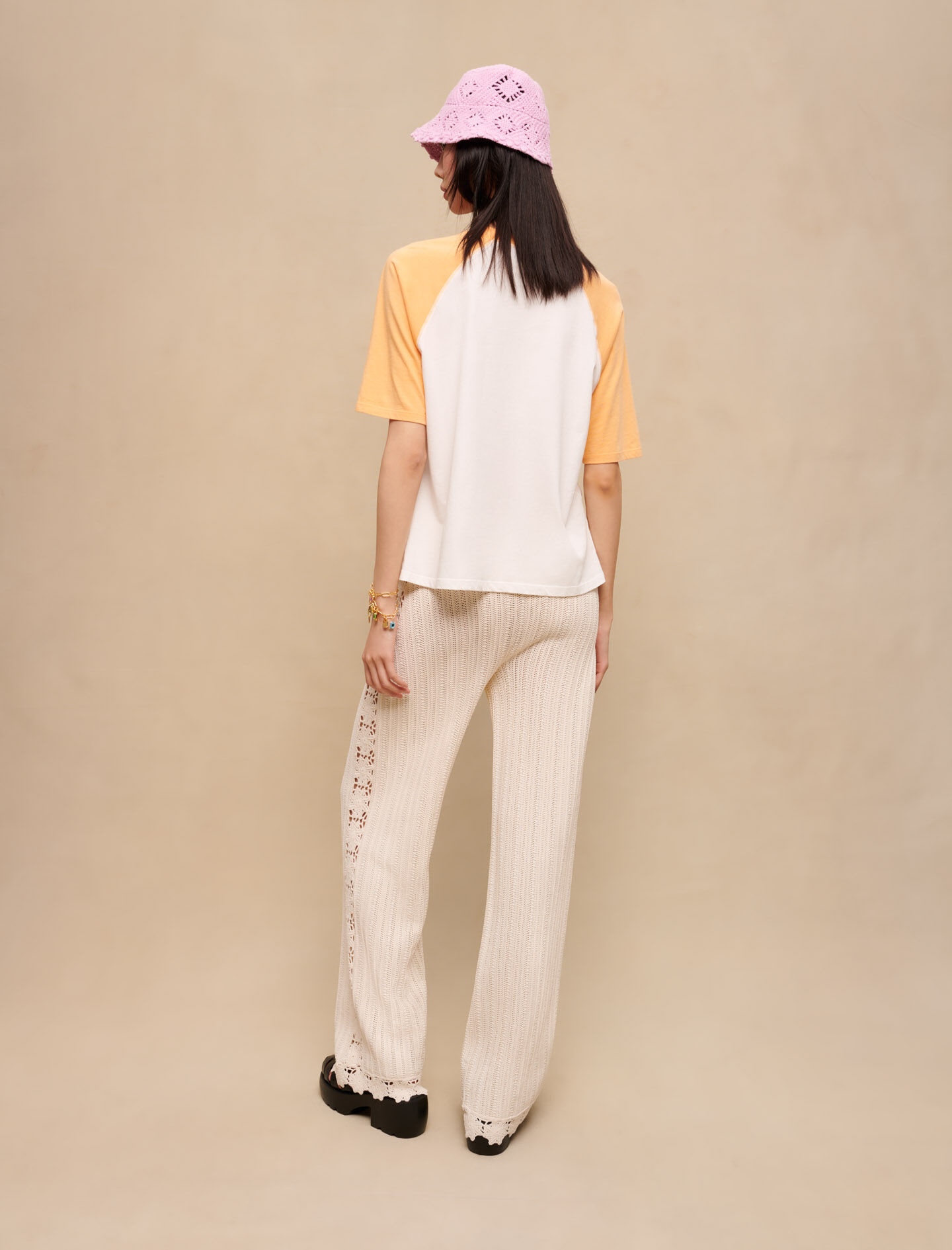 Tricou Paradise-Ecru