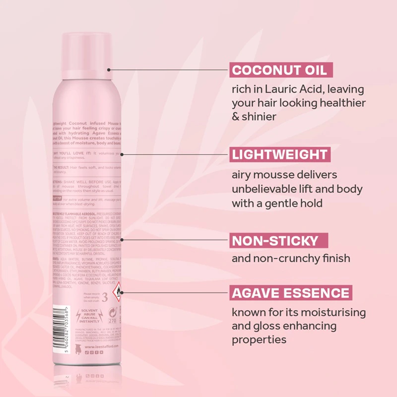 Lee Stafford CoCo LoCo Agave Luxury apjoma putas smalkiem un smalkiem matiem