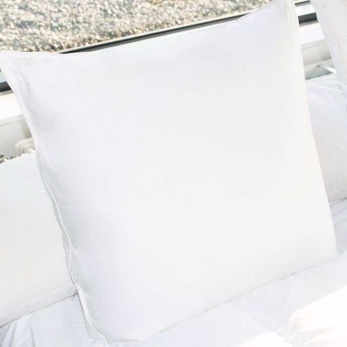 Cuscino Memolatex - 60 x 60 cm - Medio - BLUE CALIN - Bianco