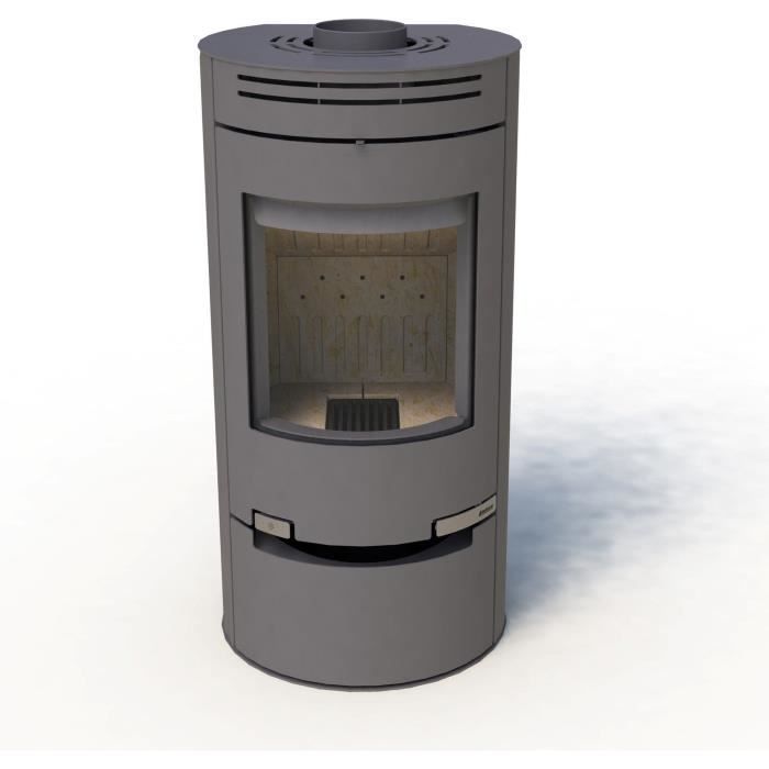 Poêle à bois - ADURO 1.1 - 50215 - 6 KW - Noir