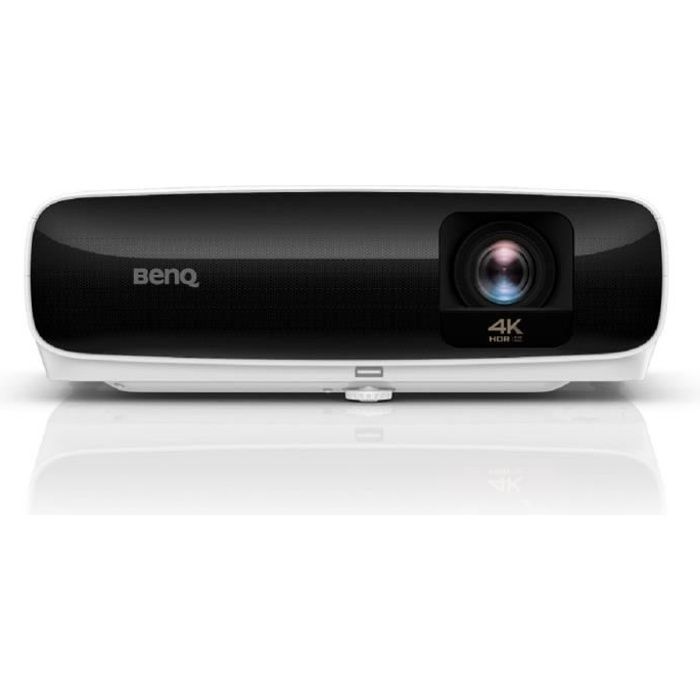 Proyector BENQ TK810 - 4K UHD DLP (3840x2160) - 3200 lúmenes ANSI - HDMI, USB - Android TV - Altavoz de 5W - Blanco y negro